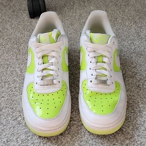 Lime green air force 1s